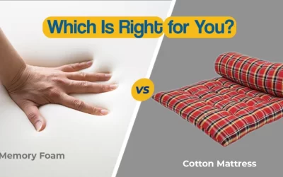 Cotton Mattress vs. Memory Foam Mattress: Which Is Right for You?